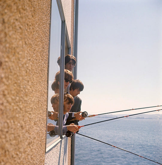 Beatles, Fishing out Hotel Window, Seattle, 1964 - Morrison Hotel Gallery