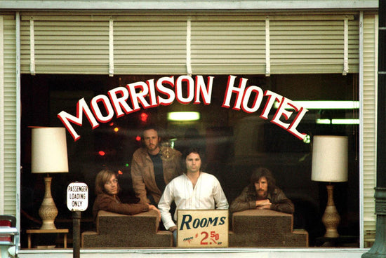 Black Frame Day - The Doors, Morrison Hotel, Los Angeles, CA, 1969 - Morrison Hotel Gallery