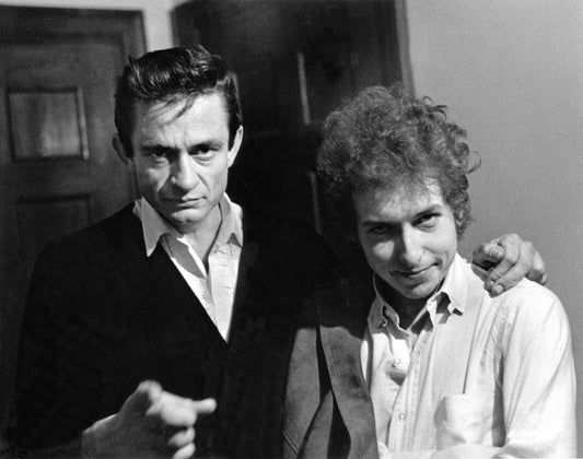 Bob Dylan & Johnny Cash, New Brunswick, NJ, 1965 - Morrison Hotel Gallery