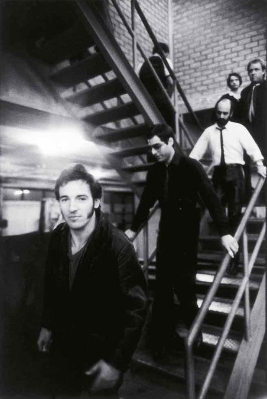 Bruce Springsteen, Backstage Stairs, Rotterdam, 1981 - Morrison Hotel Gallery