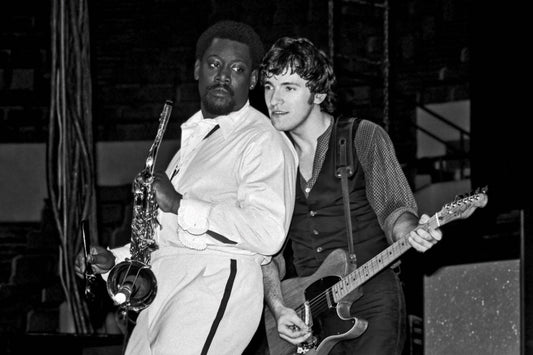 Clarence Clemons and Bruce Springsteen, On Stage Together, 1978 - Morrison Hotel Gallery