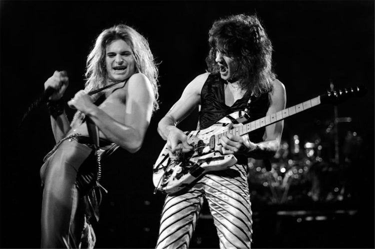 David Lee Roth and Eddie Van Halen, Van Halen, 1979 - Morrison Hotel Gallery