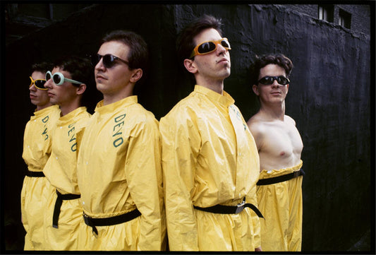 DEVO, Yellow Jump Suits - Morrison Hotel Gallery