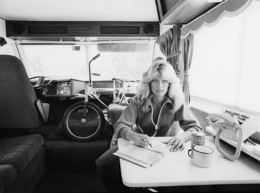 Farrah Fawcett, Writing in Her Journal, 1976 - Morrison Hotel Gallery