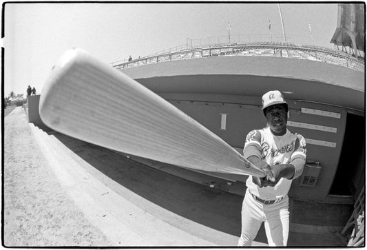 Hank Aaron, Atlanta Braves, Atlanta, GA, 1973 - Morrison Hotel Gallery