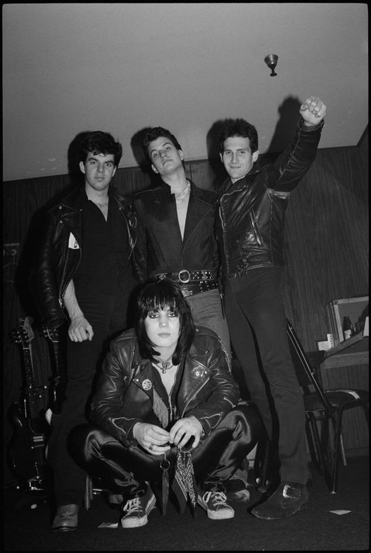 Joan Jett & her band - Morrison Hotel Gallery