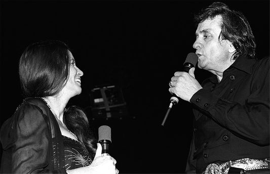 Johnny Cash, June Carter Cash, The Ritz Theatre, Elizabeth, New Jersey, 1981 - Morrison Hotel Gallery