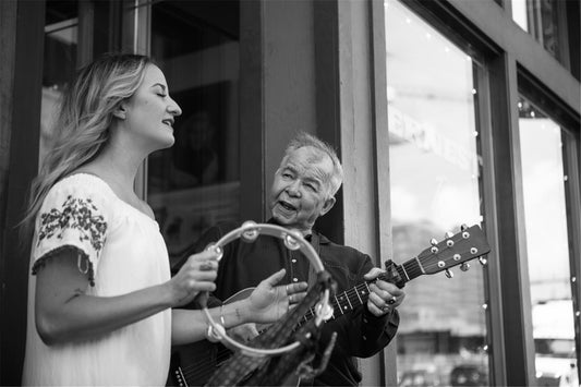 Margo Price, John Prine, Knockin On Your Screen Door video, Nashville, 2018 - Morrison Hotel Gallery