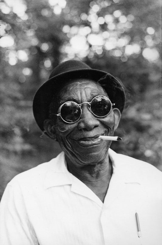 Mississippi John Hurt, Smoking a Cigarette - Morrison Hotel Gallery