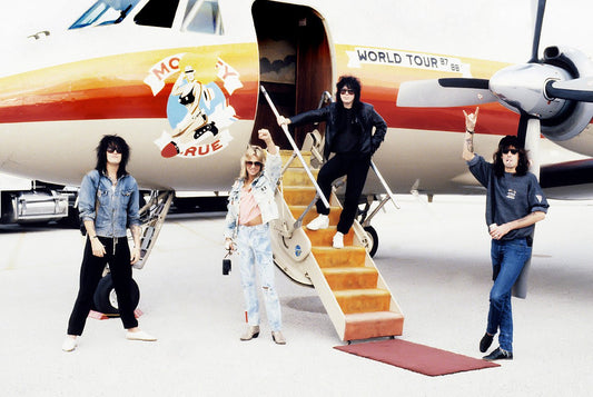 Motley Crue (plane), Girls, Girls, Girls Tour, 1987 - Morrison Hotel Gallery