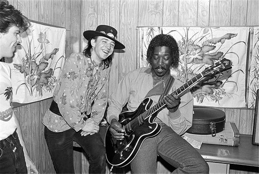 Stevie Ray Vaughan and Buddy Guy, 1983 - Morrison Hotel Gallery