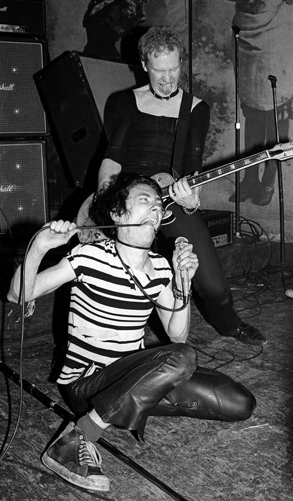 Stiv Bators and Cheetah Chrome, Dead Boys, CBGB, New York City, 1977 - Morrison Hotel Gallery