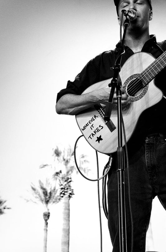 Tom Morello, The Nightwatchman, Coachella, CA, 2007 - Morrison Hotel Gallery