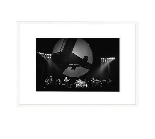 White Frame - Pink Floyd, 1974 - 30x40, Edition #1/50 - Morrison Hotel Gallery